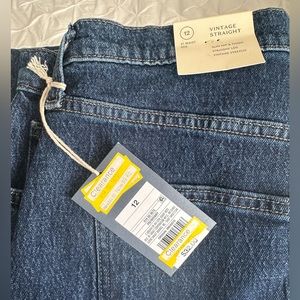 Universal Thread Vintage Straight Jeans NWT